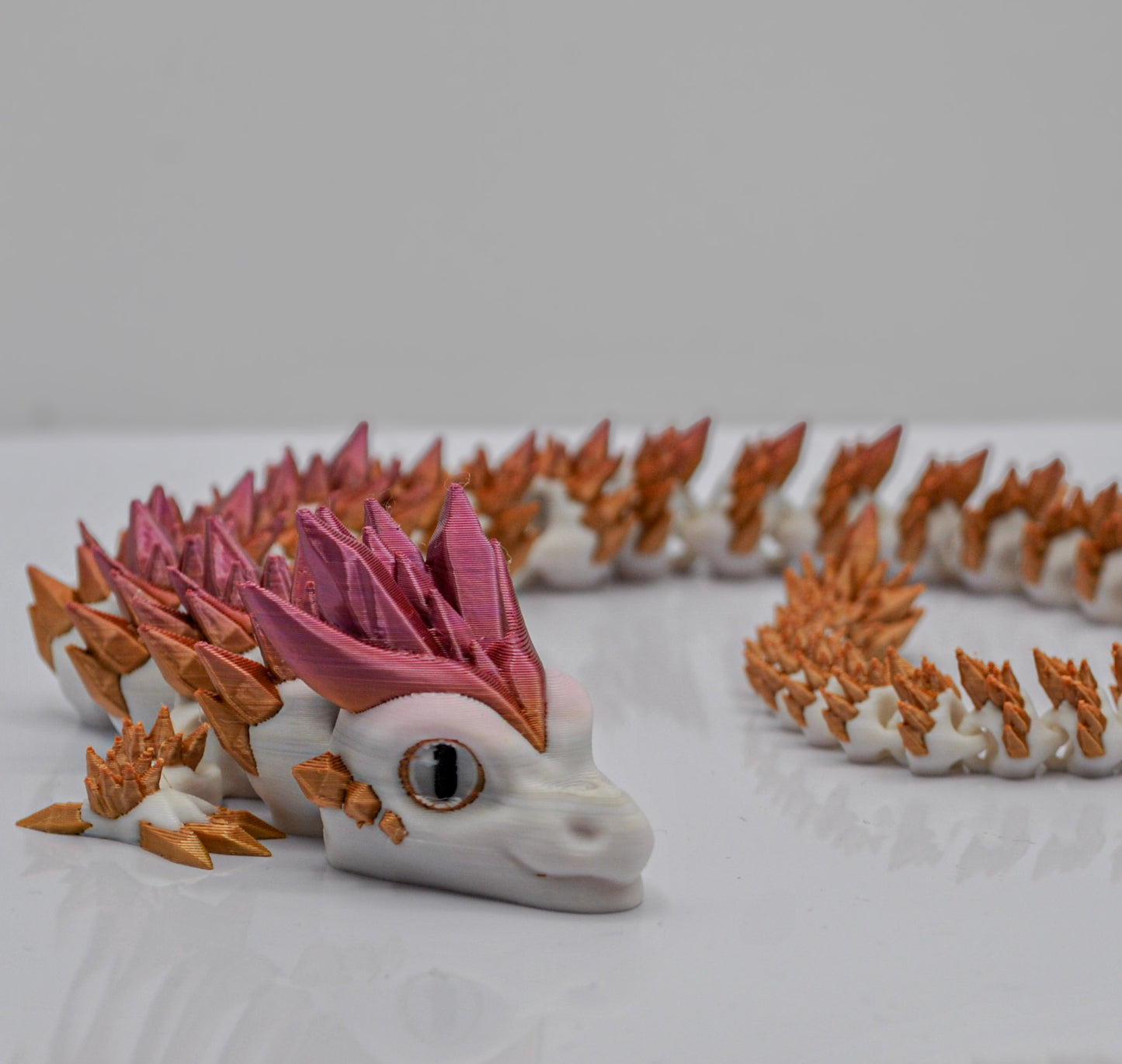 Medium Rainbow Crystal Dragon