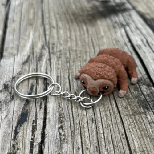 Sloth Keychain
