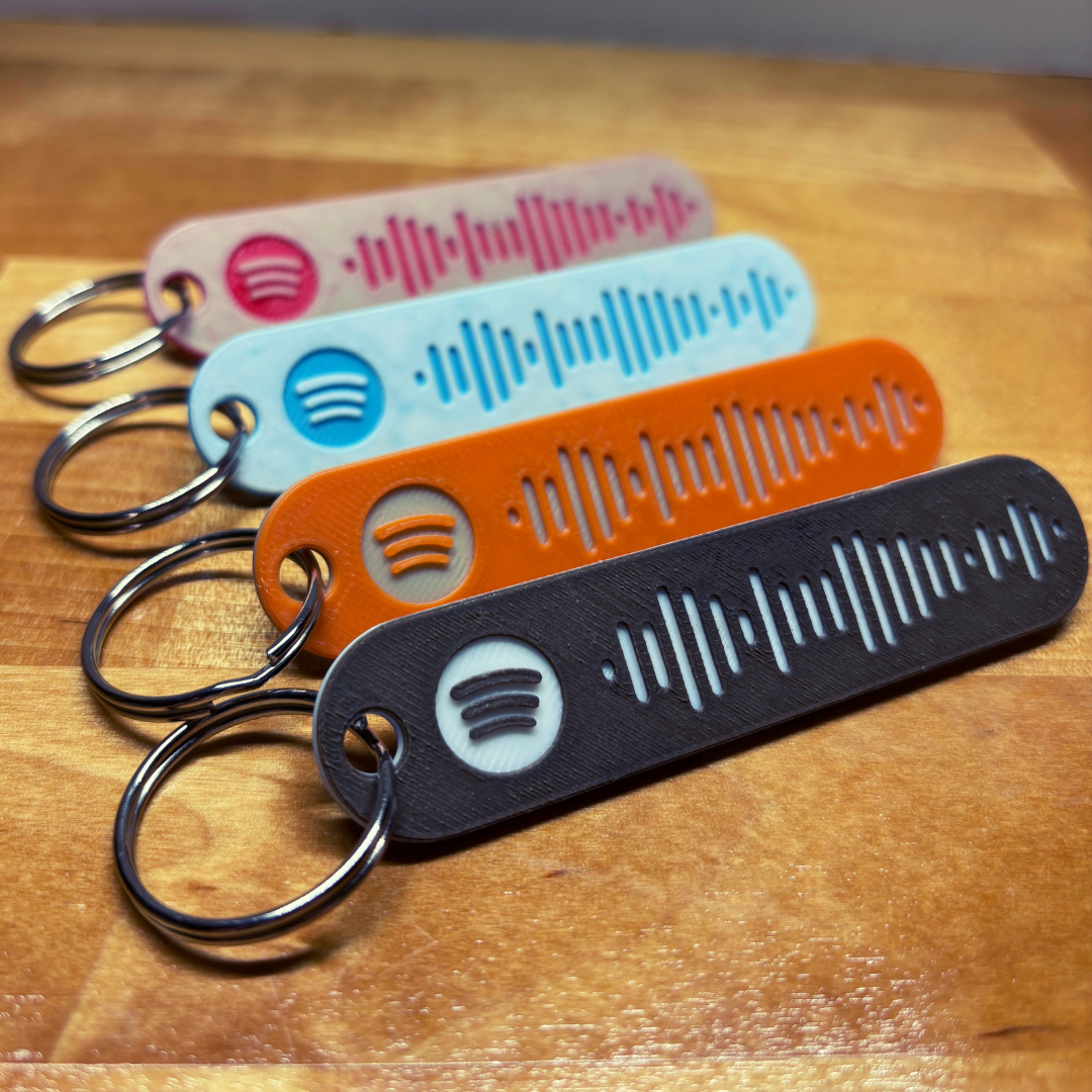 Creamy Confections Spotify Keychains