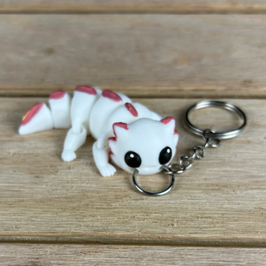 Axolotl Keychain