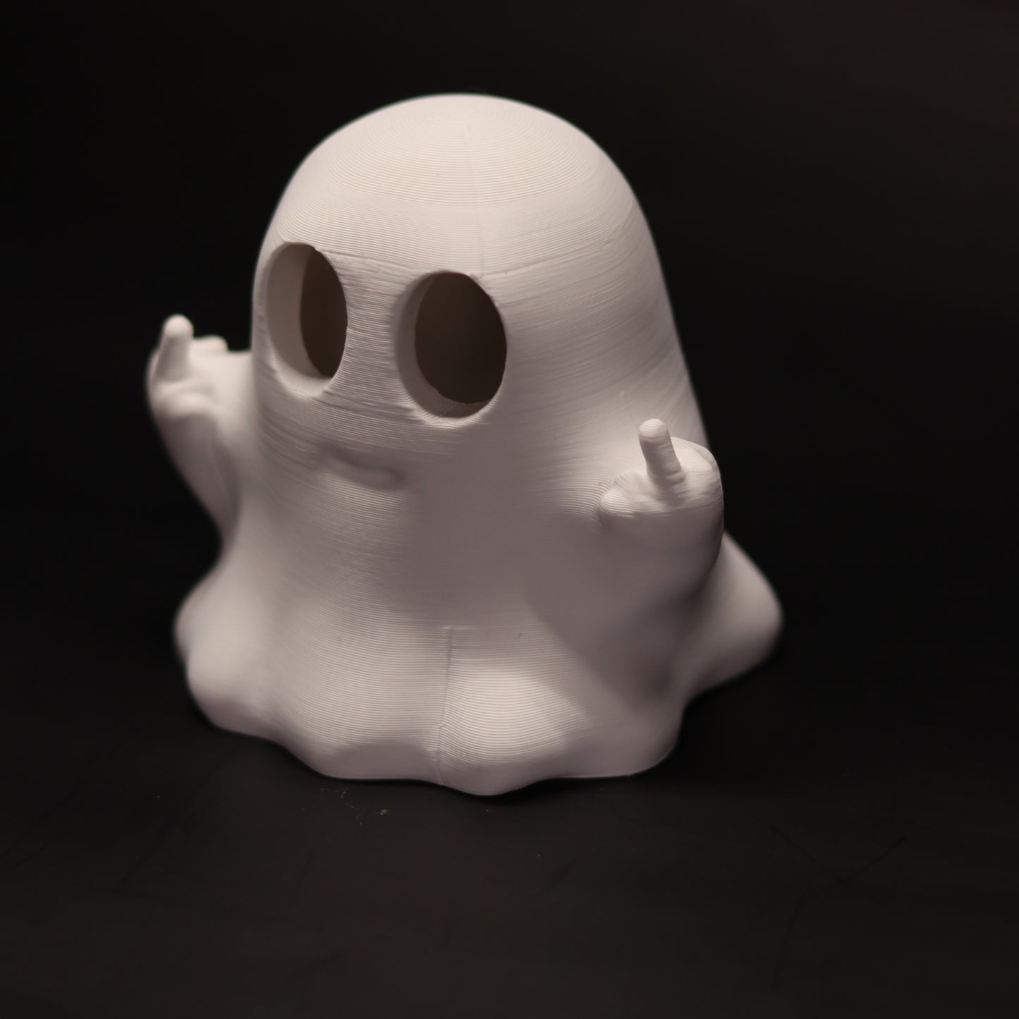 Middle Finger Ghost Tealight